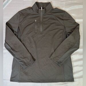 Callaway Golf Quarter Zip Pullover Mens XL Tall Black Performance Opti Dri